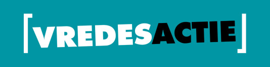 Het logo van vredesactie