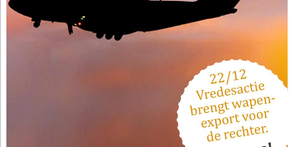 De cover van de krant van december 2021 toont een A400M-vliegtuig