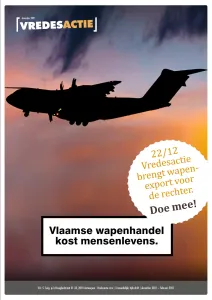 De cover van de krant van december 2021 toont een A400M-vliegtuig